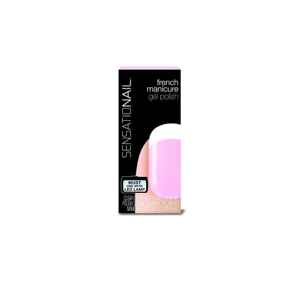 Nailene Color Gel Polish, French Manicure, Sheer Pink 71634 1 kit