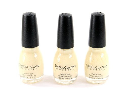 Lot of 3 Sinful Colors Professional Nail Polish (UniCorn)