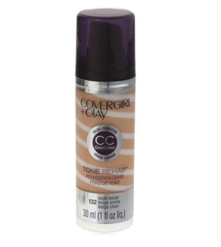 COVERGIRL & OLAY Tone Rehab 2 In 1 Foundation 132 Nude Beige