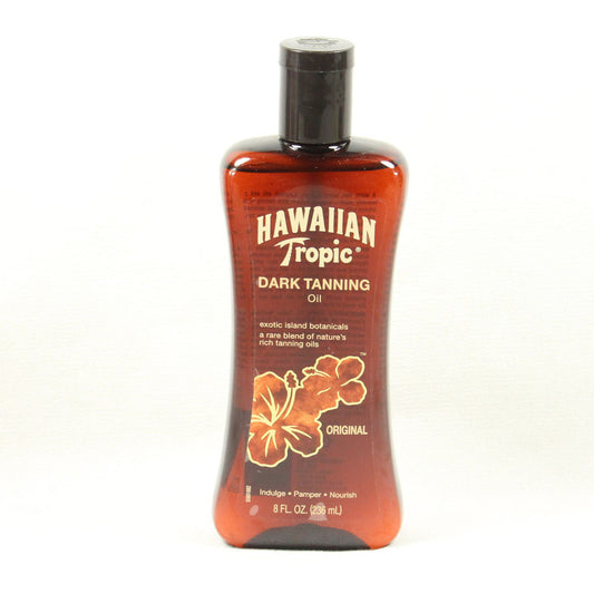 Hawaiian Tropic Dark Tanning Sun Care Moisturizing Oil - 8 Ounce