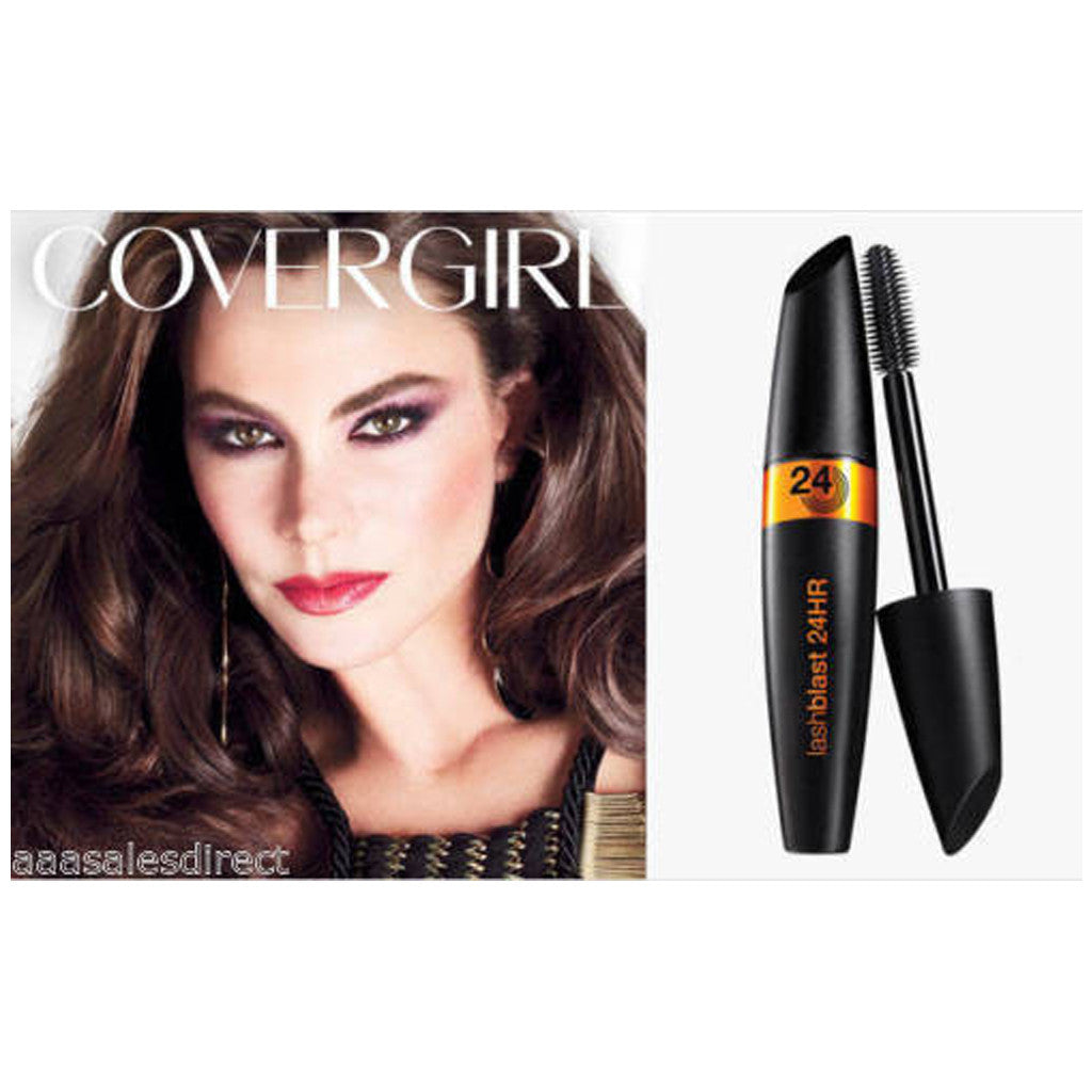 CoverGirl LashBlast24 HR Mascara 810 Black Brown hs875