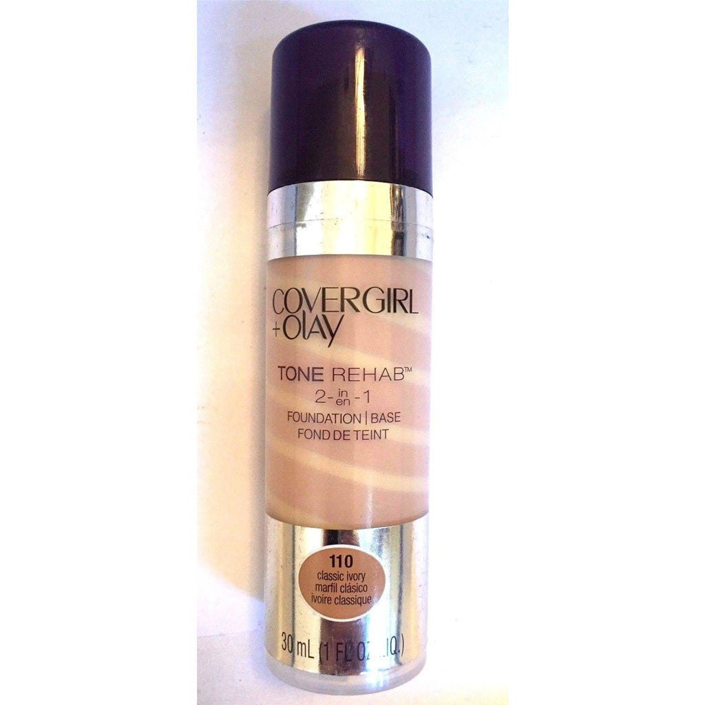 Covergirl + Olay Tone Rehab Foundation/Base 2 in 1 Classic Ivory