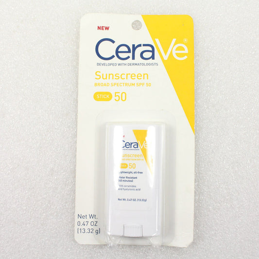 CERAVE® Sunscreen Stick SPF 50, 0.47oz.