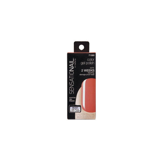 Nailene Sensationail Invincible Color Gel Polish 71589 Coral Sunset