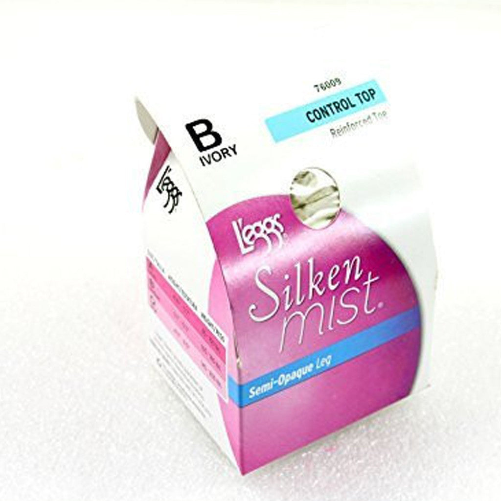 L'eggs Pantyhose Sheer Comfort Ivory B Enhanced toe Control top