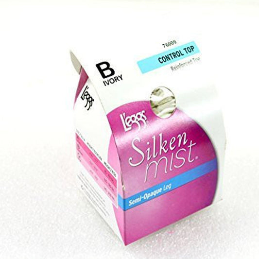 L'eggs Pantyhose Sheer Comfort Ivory B Enhanced toe Control top