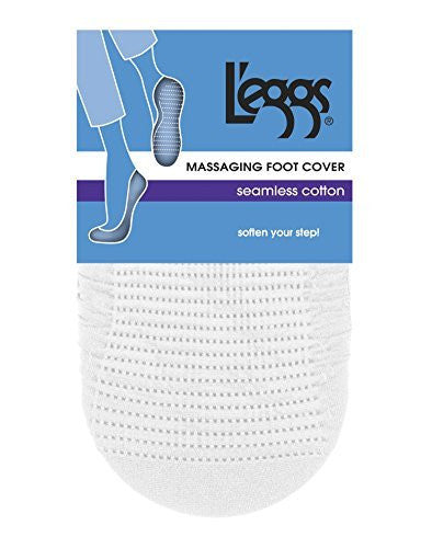 L'eggs Seamless Nylon Foot Cover Black 5-9 L'eggs Seamless Nylon Foot Cover