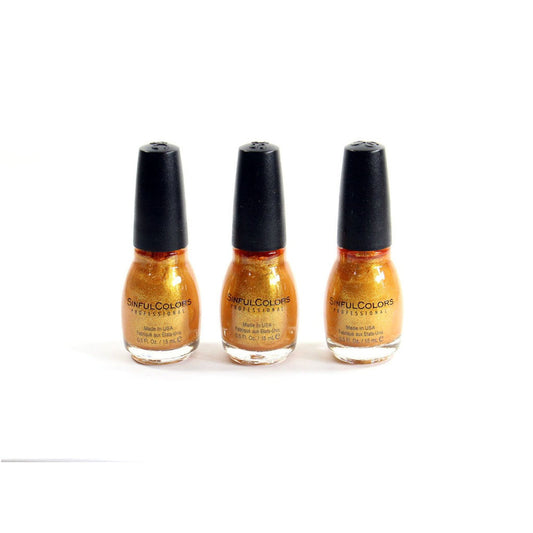 Lot of 3 Sinful Colors Professional Nail Polish (All About You)