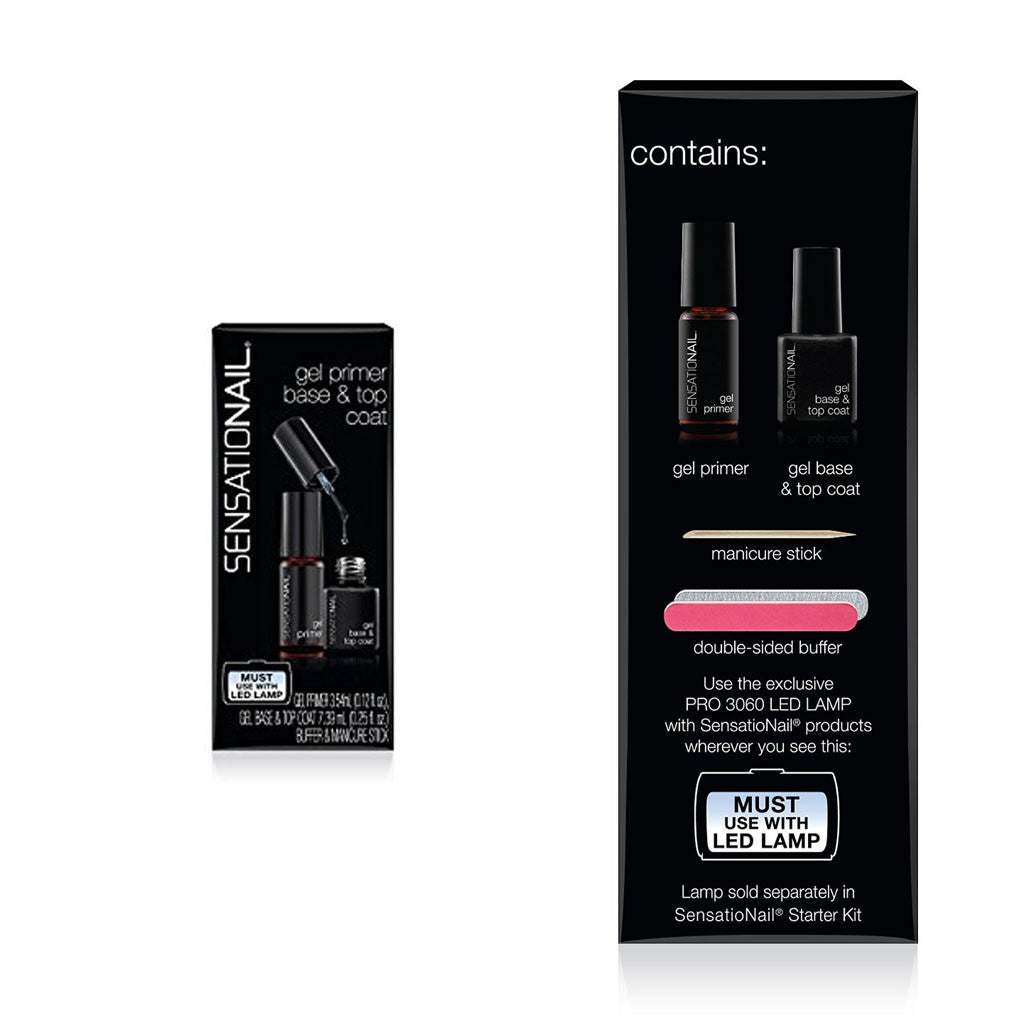 SensatioNail Gel Primer, Base/top Refill Kit